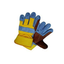 Cow Split Leather Double Palm Work Glove-3061.01